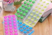 21 Cubes Silicone Popit Ice cubes Tray