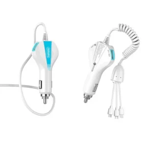 3-in-1 Universal Car Phone Charger | Fast USB Charging for All Devices |  Universal Charging Solution for All Devices
