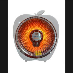 Carbon Halogen Electric Heater | Apple Shape Heater | 300/600 Watts | Low power Regulation | Overheat Control for Safety