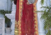 Embroidered Viscose Collection 3 Pieces unstitched Party Wear Winter