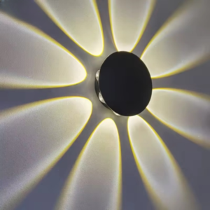 Flower 6 Way Round Spiral Indoor/outdoor Led