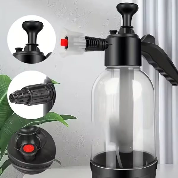 Hand Pump Foam Car Wash Sprayer Bottle | Air Pressure Sprayer Car Cleaning Tools | Gardening Spray Bottle Air Pump Watering Bottle