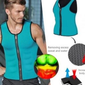 Hot Shapers Slimming Shirt Zipper Body Shaper |  Sweat & Shape Compression Wear