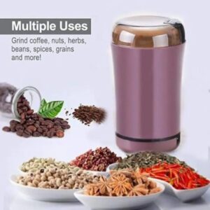 Multi-Function Electric Grain Grinder |  800W Stainless Steel Spice & Herb Mill for Home & Kitchen Use
