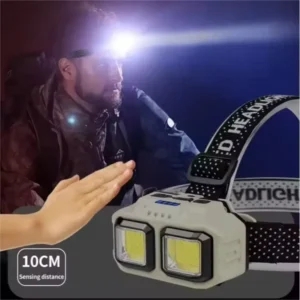 5 Led Headlamp Rechargeable Powerful Head Lamp