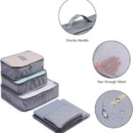 Travel Combo Deal – 6 Pcs Travel Clothes Storage Bag Pouch | Inflatable Air Pillow Cushion