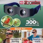 Zoomies Glasses |  Hands-Free Binoculars for On-the-Go Magnification | Portable Magnifying Eyewear