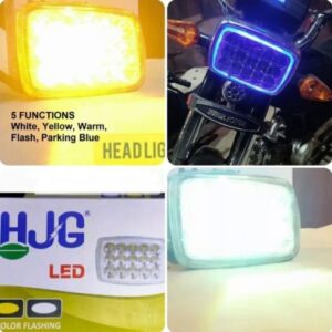 Function Led Headlight | Led Fog Bike Headlight | For 70 & 125/all Functions Led Light