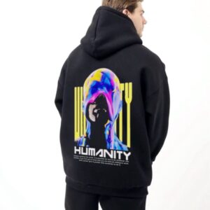 Humanity Print Style Premium Quality Hoodie Unisex