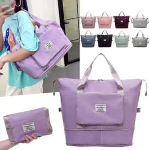 Women Travel Foldable Shoulder Bag