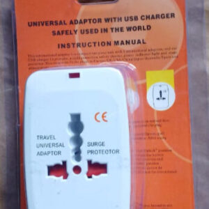 Travel Universal Surge Adaptor Protector With Usb Charger