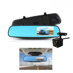 Dual Camera Back And Front With 4.3 ″tft Lcd | Crystal-clear Recording Vehicle | Full Hd 1080p Blackbox Dvr