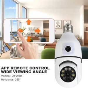 2MP Wireless WiFi | Light Bulb Camera
