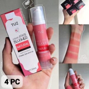 4 Pc Set Tuz | Liquid Blush On New