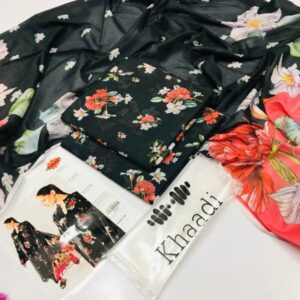 Khaadi Brand | 3 Piece Digital Suit | Printed Lawn Suit | Unstitched Suit | New Collection 2025 for Women