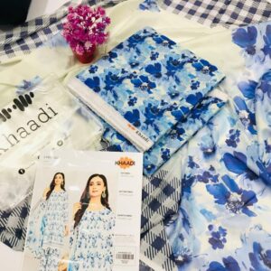 Khaadi Brand | 3 Piece Digital Suit | Printed Lawn Suit | Unstitched Suit | New Collection 2025 for Women