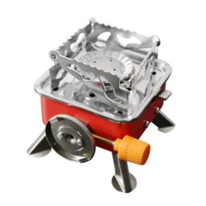 Camping Stoves Folding Gas Stove | Card Type Palm Square Furnace