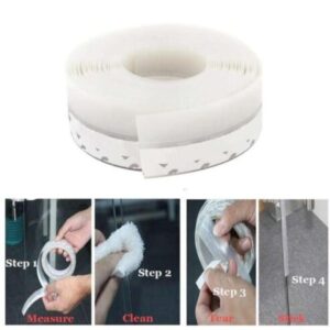 Door Bottom Sealing Silicone Draft Stopper Adhesive Threshold Rubber Self-adhesive Doors Soundproofing Tool