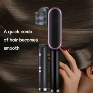 Mini Straightener | With Ceramic Coated Plates, 850°F Heat | Ionic Technology | Moroccan Argan Oil Infused