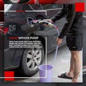 Multipurpose Liquid Transfer Pump | Portable Manual Oil |Water, Fuel Hand Transfer Pump