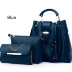 New Collection 3pcs Set Soft Leather Hand Bag