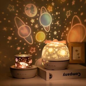 Rotating Solar System Projector Night Light