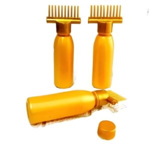 Hair Dye Bottle | Oil Applicator Bottle, Root Oiling Comb Bottle For Hair Coloring | Scalp Treatment For Home & Commercial
