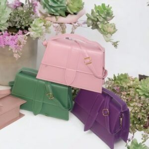 Premium Quality Crossbody Pink & Peach Bag For Girls & Women