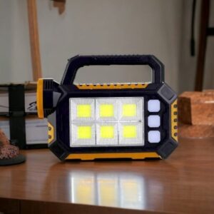 Solar Rechargeable Camping Lamp | Led Night | Work Light
