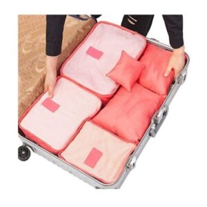 Travel Combo Deal | Clothes Storage Bag Pouch | Inflatable Air Pillow Cushion | Portable Toothbrush Holder Case
