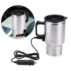 12V Heated Travel Mug & Electric Kettle | Car Charging Drink Warmers for Coffee Lovers