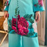 2 Pcs Printed Veronica Silk Shirt & Trouser