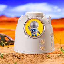 Astronaut Air Humidifier 260ml | Electric Ultrasonic Aroma Miniature Air Humidifier | Night Light For Office Living Room Indoor