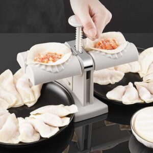 Dumpling And Samosa Maker Double Header | Automatic And Quick In Operation | Suitable For Samosa With Box Packing