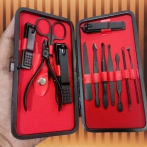 NYT Manicure Pedicure Nail Cutter Set 12 Pcs (Random Color)