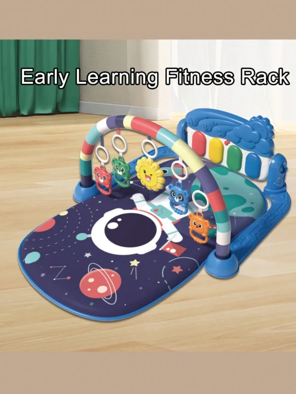 Kids Play Mat with Piano & Lights |  Fun and Educational Baby Gym for Early Development | Interactive Gym for Babies with Hanging Toys - Image 6