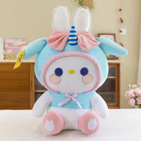 Dino Flower Rabbit Cat Elf Plush Toy Shade Stuff Doll Cute Girl - 35cm - Image 4