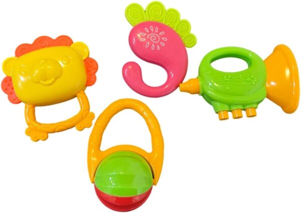 Baby Rattles Set | New-Born Hand Bells Baby Toys (12 Pcs) - Image 5