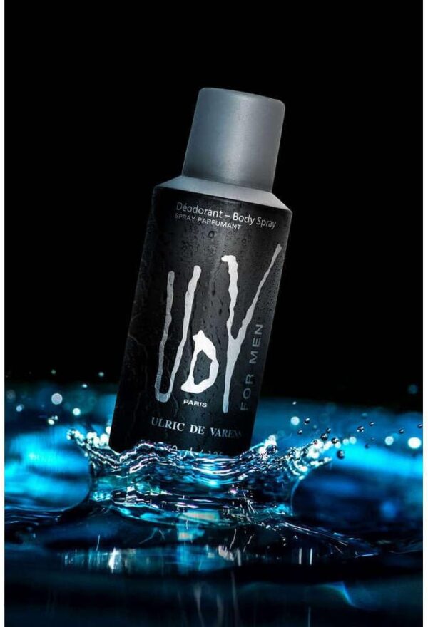 ULRIC DE VARENS ( UDV ) Body Spray Deodorant For Men – 200 ML | Best Quality Body Spray For Men | Premium Long-Lasting Deodorant - Image 3
