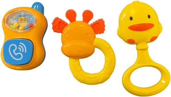 Baby Rattles Set | New-Born Hand Bells Baby Toys (12 Pcs) - Image 4