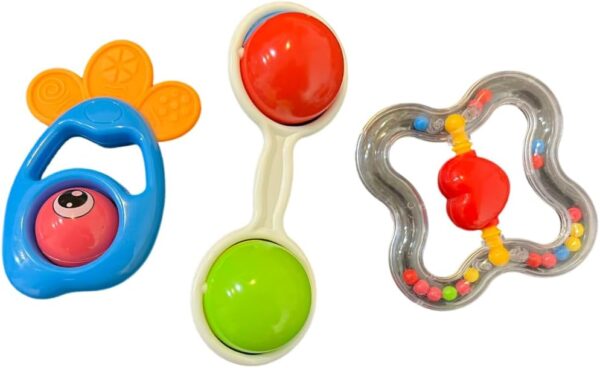 Baby Rattles Set | New-Born Hand Bells Baby Toys (12 Pcs) - Image 6
