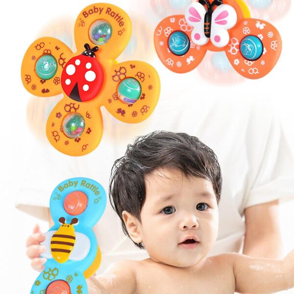Baby Rattle | Sealed Bag | Baby Spinner Cartoon Toys - Image 5