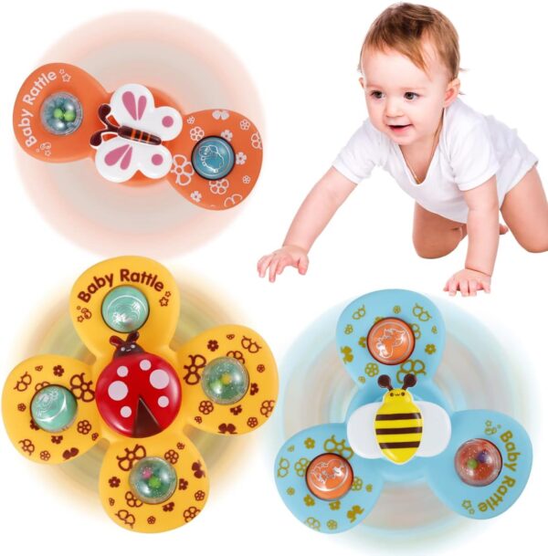 Baby Rattle | Sealed Bag | Baby Spinner Cartoon Toys - Image 7