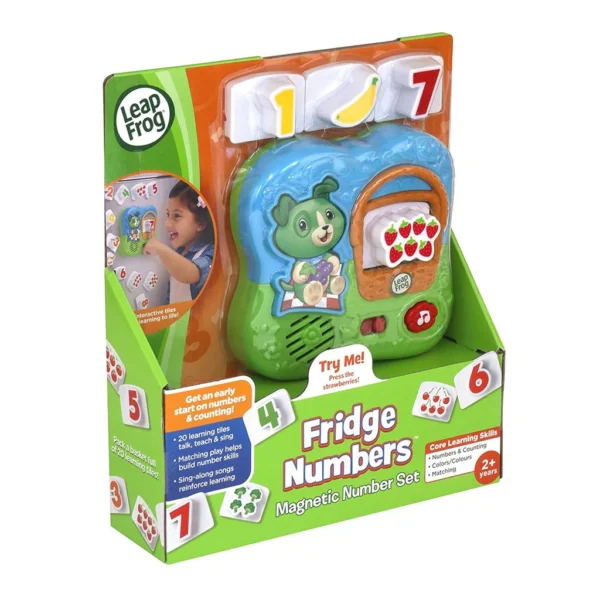 Magnetic Fridge Number LeapFrog Fridge Phonics Scout Picnic Basket Magnetic Numbers (Random color) - Image 5
