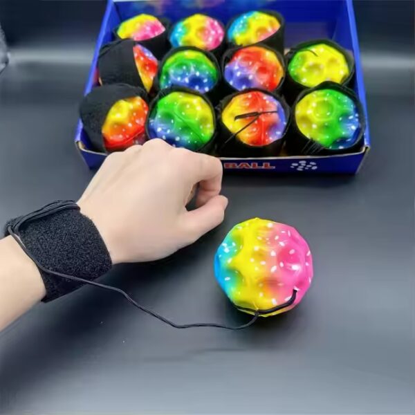 1 Pc of Super High Bouncing Colorful Space Moon Ball (random color) - Image 5