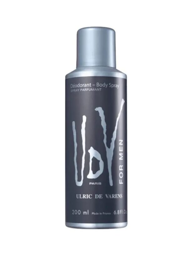 ULRIC DE VARENS ( UDV ) Body Spray Deodorant For Men – 200 ML | Best Quality Body Spray For Men | Premium Long-Lasting Deodorant - Image 2