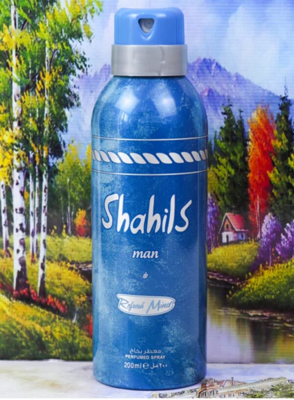 Shahlis Man Deodorant Body Spray - 200ML | Best Quality Body Spray For Men | Best Perfume Men - Image 3