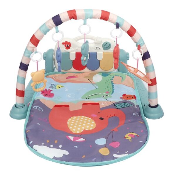 Kids Play Mat with Piano & Lights |  Fun and Educational Baby Gym for Early Development | Interactive Gym for Babies with Hanging Toys - Image 9