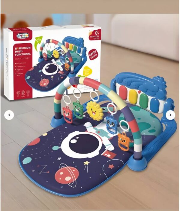 Kids Play Mat with Piano & Lights |  Fun and Educational Baby Gym for Early Development | Interactive Gym for Babies with Hanging Toys - Image 8