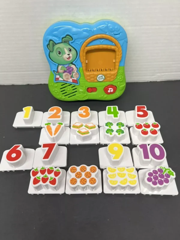 Magnetic Fridge Number LeapFrog Fridge Phonics Scout Picnic Basket Magnetic Numbers (Random color) - Image 9